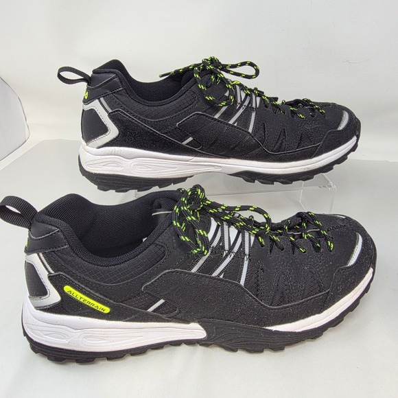 Fila Other - Fila All Terrain Trail Running Shoes Mens 9 Black Lime Green 1JM01275-016 Exc